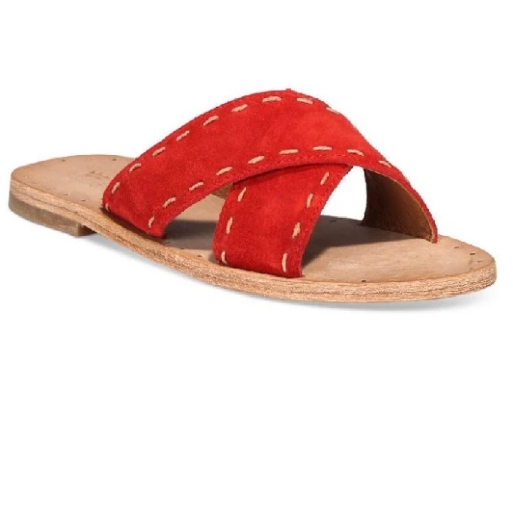 Frye Avery Pickstitch Slide 9 1/2